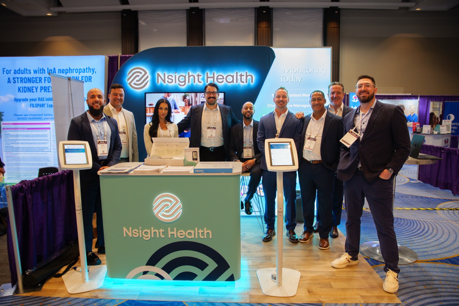 Nsight Health full team at Booth 609 RPA 2026 Atlanta