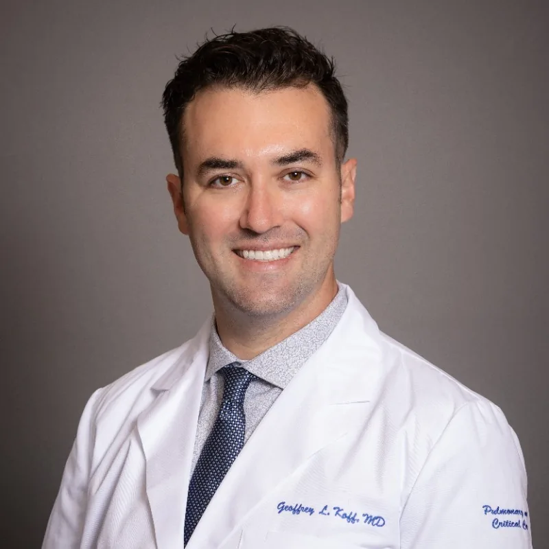 Dr. Geoff Koff, pulmonologist